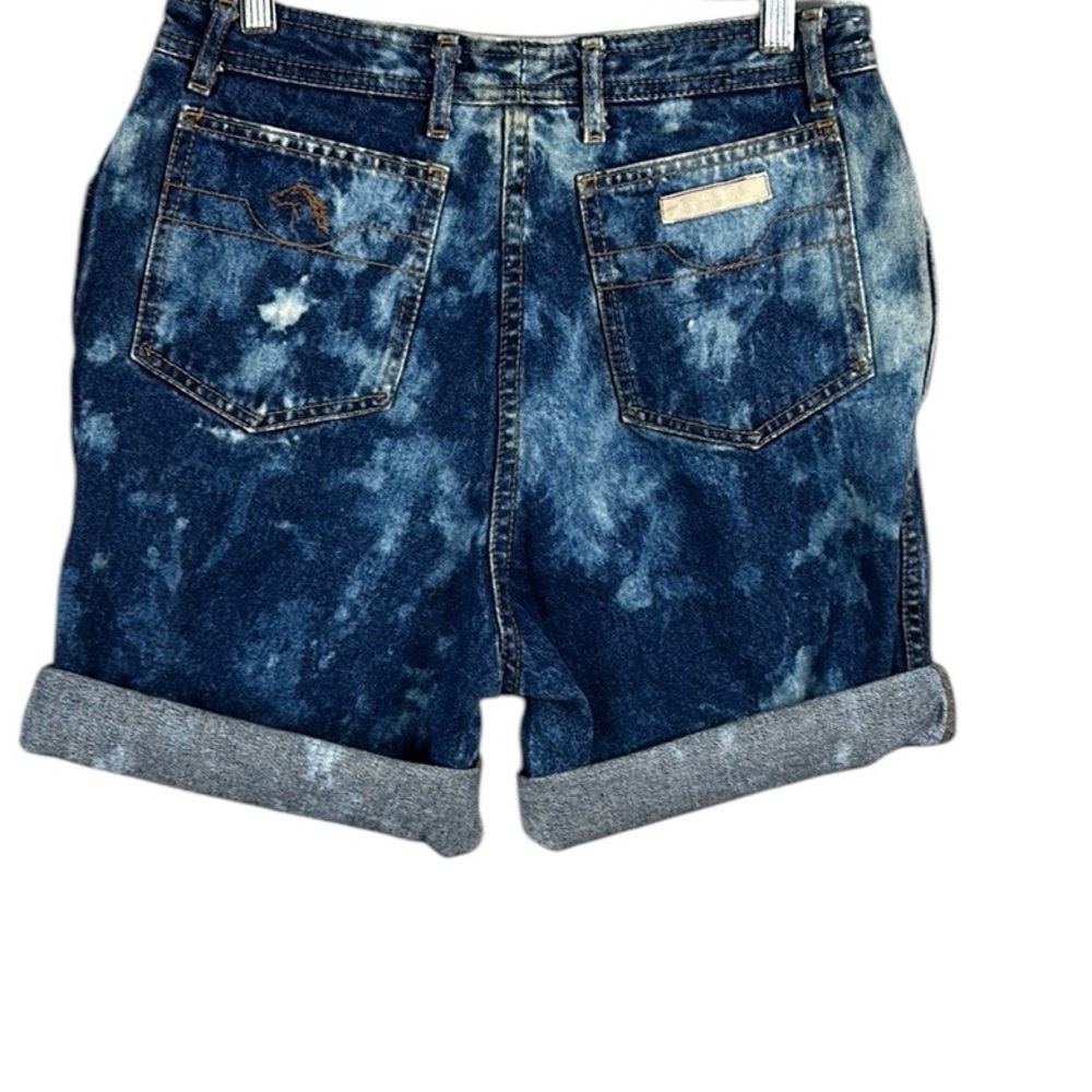 Jordache Vintage Custom Dyed Cut Off Shorts Size 6